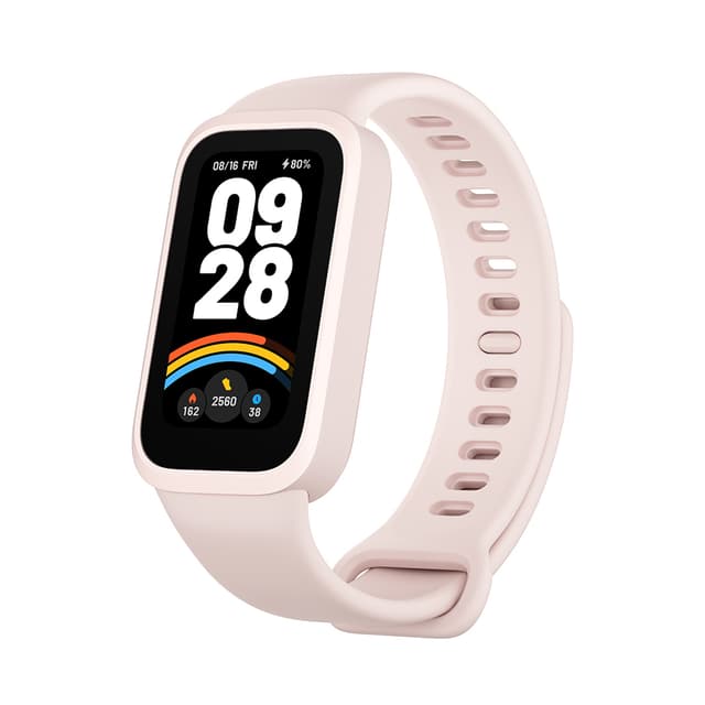 Фитнес браслет, Xiaomi, Mi Smart Band 9 Active, M2435B1 / BHR9917GL, 1.47" TFT, Разрешение экрана 172 x 320, Аккумулятор 300 мАч, Водонепроницаемость 5 АТМ, Розовый