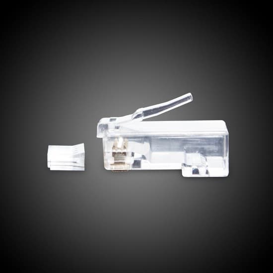 Коннектор телекоммуникационный, SHIP, S901D, RJ 45, Cat.6, UTP, (100 штук в пакете)