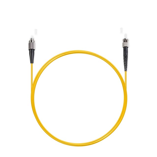 Патч корд оптоволоконный,, FC/UPC-ST/UPC SM 9/125 Simplex 3.0мм 1 м, LSZH