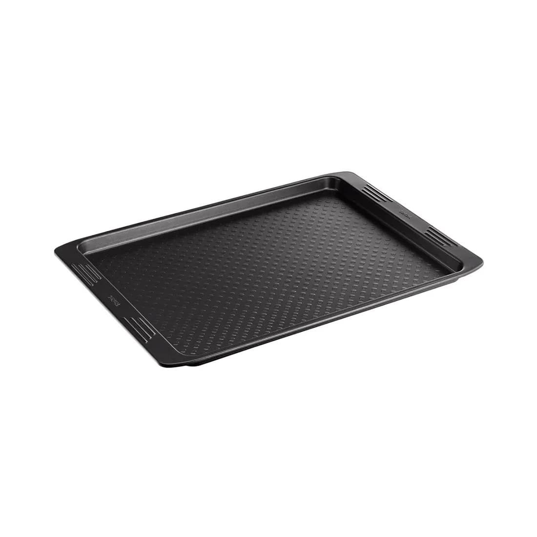 Противень, Tefal, Easy Grip J1627114, 26х36см, Углеродная сталь, Антипригарное покрытие, Черный