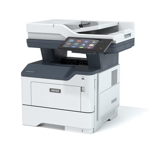Монохромное МФУ, Xerox, VersaLink B415DN, B415V_DN, Лазерное , А4, 47 стр./мин., Подача 650 листов, Двусторонний автоподатчик документов, до 98 изобр./мин., Сенсорный дисплей 7", 1.2 ГГц CPU, 2 ГБ RAM, 32 ГБ eMMC, USB 2.0, Ethernet 10/100/1000, NFC, Fax