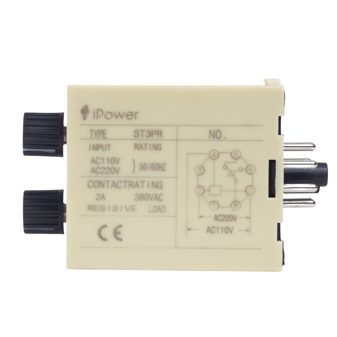 Реле времени, iPower, ST3PR 30s/30min AC220V