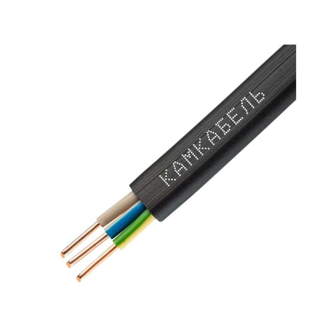 Кабель, Камкабель, ВВГ-пнг(А)-LS, 3х2.5, для передачи и распределения электрической энергии в стационарных установках на номинальное переменное напряжение 0.66 и 1кВ номинальной частоты 50Гц