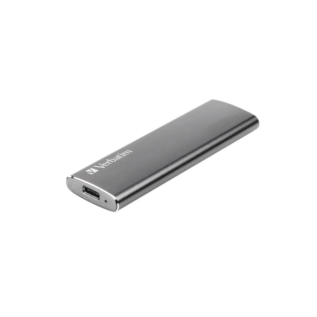 Внешний SSD диск, Verbatim, VX500, 47444, 1TB, Type-C и Type-A, Серый