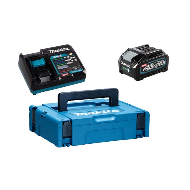 Набор аккумулятор и зарядное устройство, Makita, 191J67-0, XGT, 1x4.0Ач, DC40RA, картон
