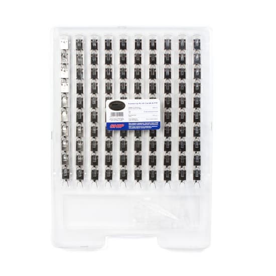 Коннектор телекоммуникационный, SHIP, S901G, RJ 45, Cat.6A, S-FTP, (100 штук в пакете)