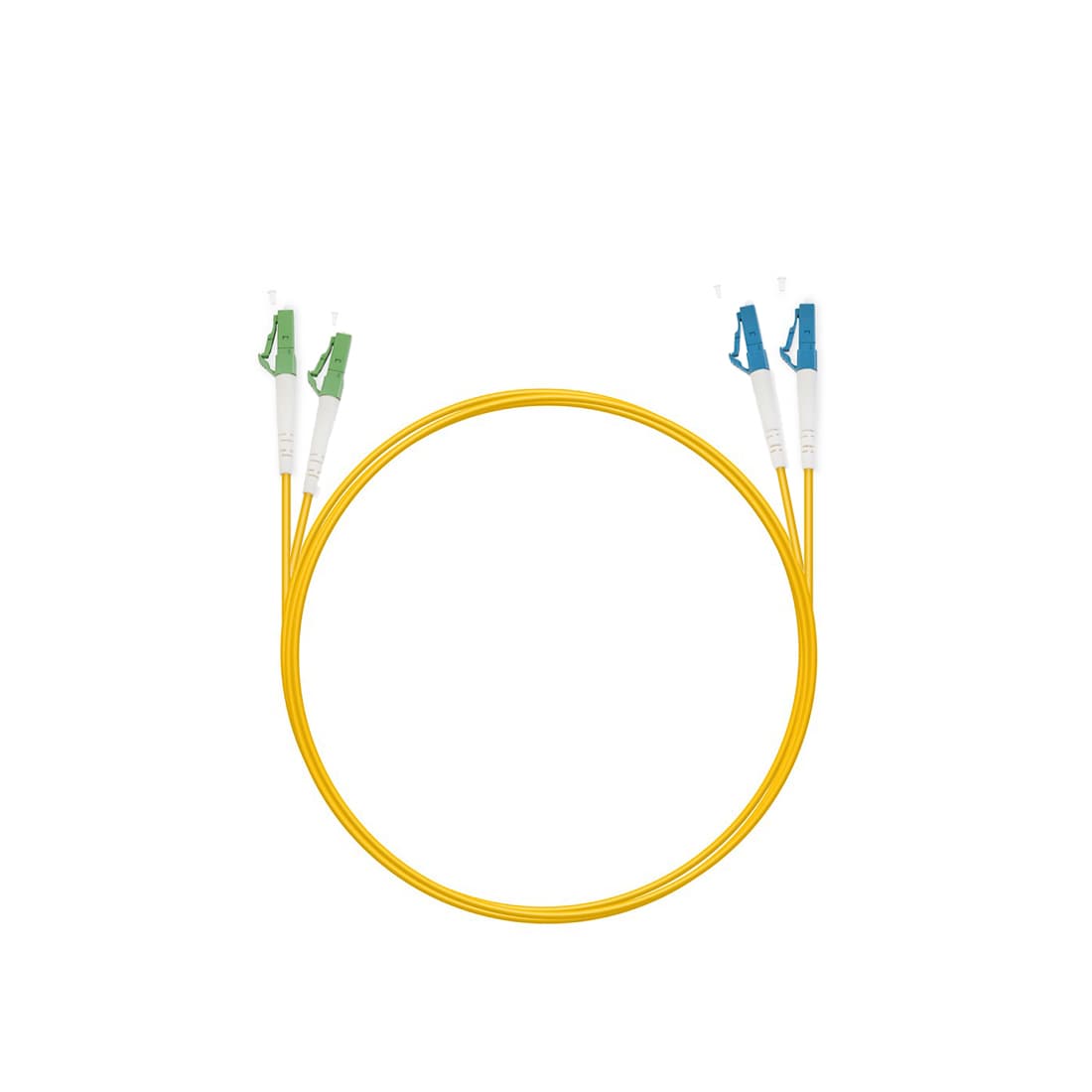 Патч корд оптоволоконный,, LC/APC-LC/UPC SM 9/125 Duplex 3.0мм 1 м, LSZH