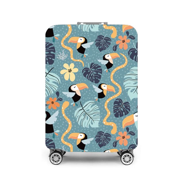 Чехол для чемодана, Travelsky, Toucan S, для чемоданов размером 20"~22", Полиэстер, Мультиколор