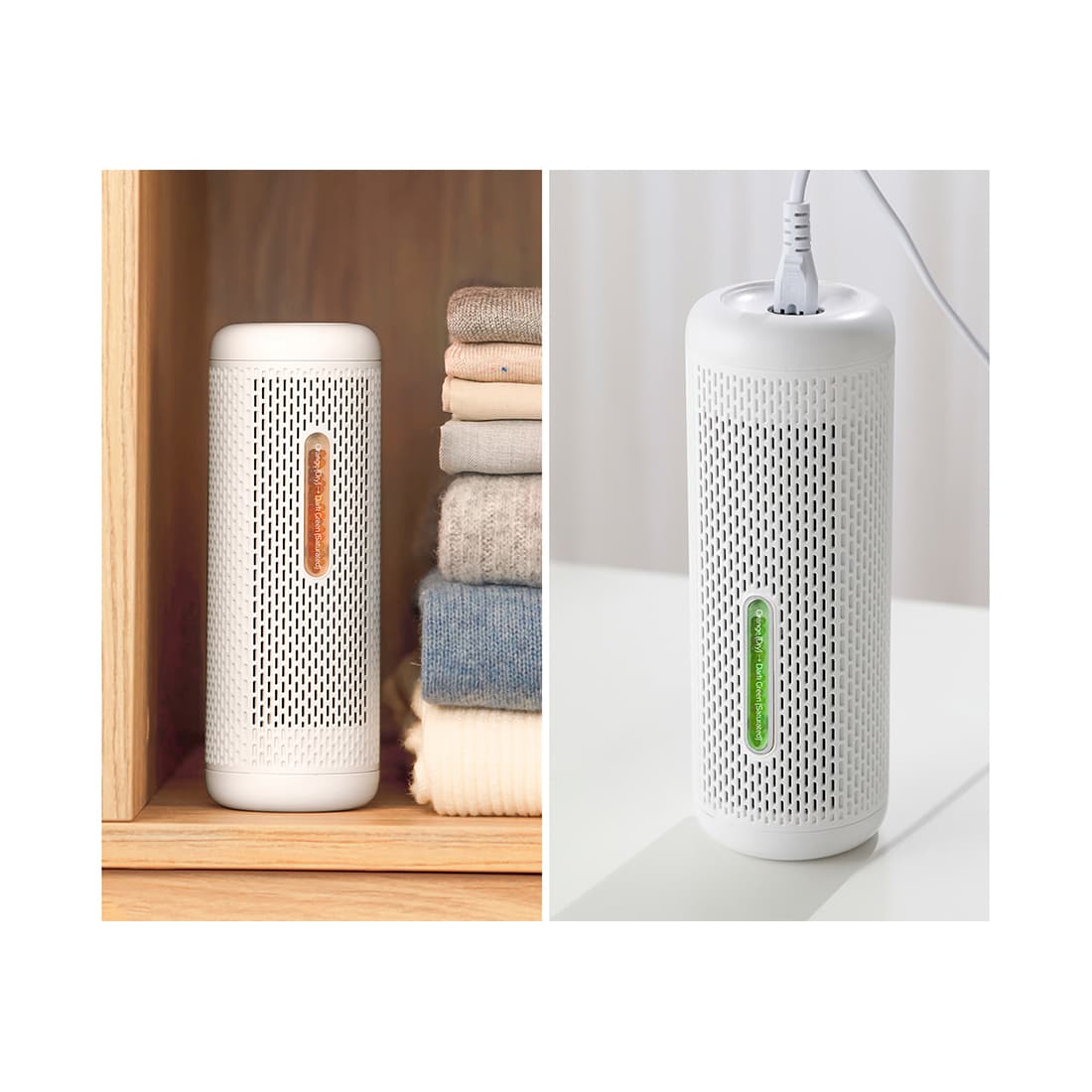 Мини осушитель воздуха, Deerma, DEM-CS50MW, 20 Вт, 75*75*206 мм, Белый