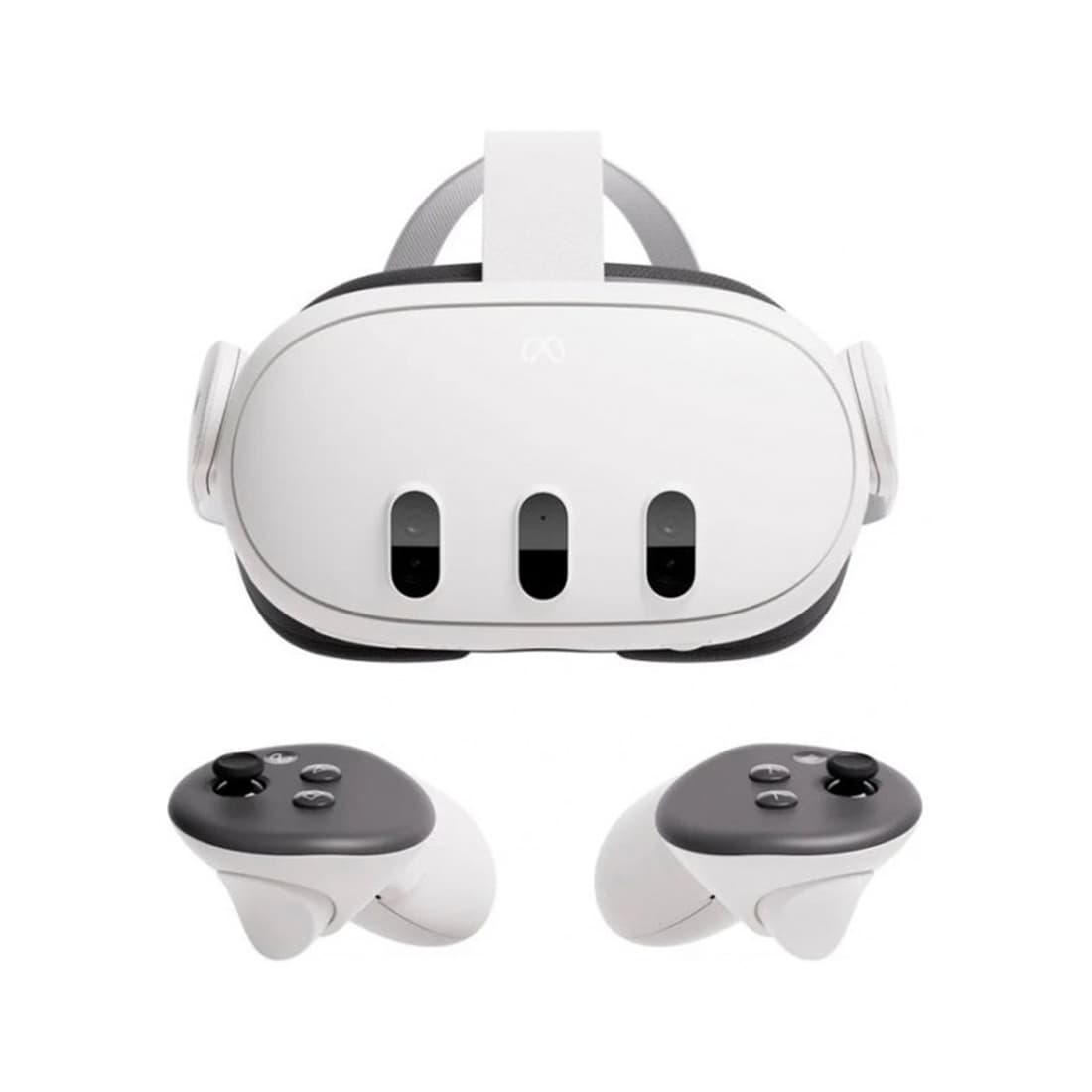 Очки виртуальной реальности, Meta, Quest 3, 8990059101, 128 GB, Частота обновления: 72 Гц , 80 Гц, 90 Гц,120 Гц, Разрешение дисплея: 2064х2208, Угол обзора: 110 градусов, Оперативная память: 8 Гб, Цвет: белый