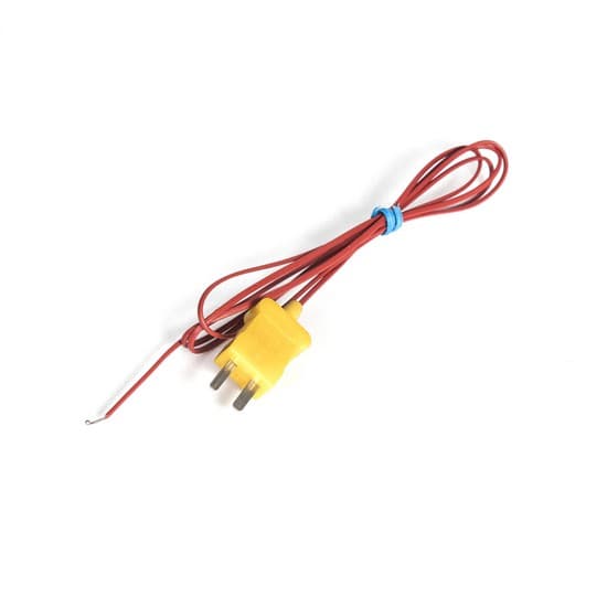 Измерительные провода, VICTOR, V-2, Для замера температур, 0.75%, 40С-250С, Красный