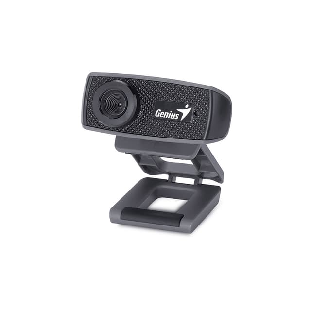 Веб-Камера, Genius, FaceCam 1000X, USB 2.0, 1280x720, 1.0Mpx, Микрофон, Крепление: зажим, Чёрный