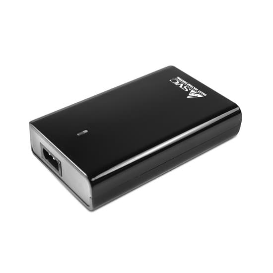 Универсальное зарядное устройство для ноутбуков, SVC, NUC-08-100W, 100Вт, USB 5В(2A), Автоматическая регулировка напряжения, 13 насадок, Индикатор работы, Эргономичный дизайн, Ультра-компактный размер, Чёрный