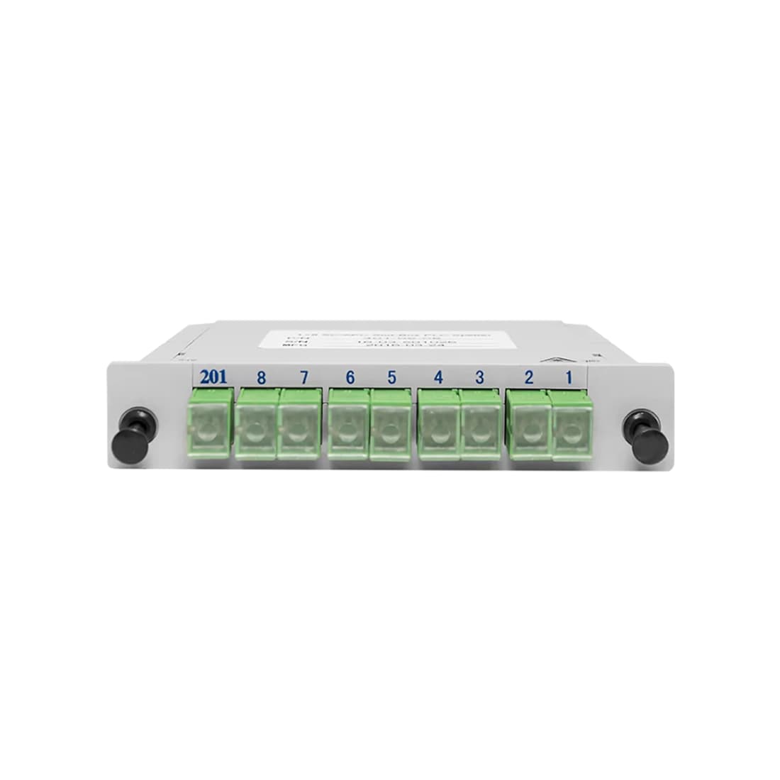 Делитель оптический планарный, А-Оптик, PLC-M-1x8 разъемы SC/APC, в корпусе