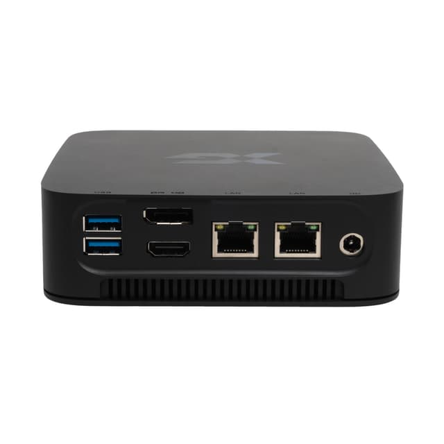 Персональный компьютер Mini PC, X-Game, MF20, Intel Celeron 5205U, RAM 16 GB, SSD M.2 240 GB, 1хType C 3.1/ 4хType A 3.0, HDMI 2.0(4K@60Hz), DisplayPort(4K@60Hz), 1xDMIC 3.5, 2хRJ45 LAN, DC Jack x 1,5.5mm/2.5mm, 65W, 19V3.42A, 131 x 131 x 45 мм, Черный.