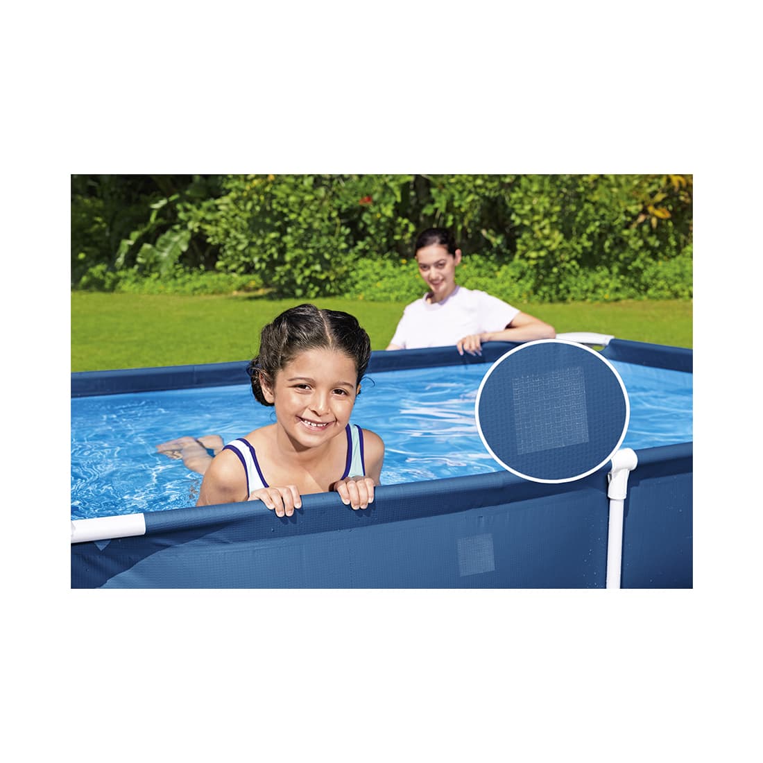 Ремонтный набор Underwater Adhesive 6.5 х 6.5 см х 10шт., BESTWAY, 62091, Винил, Водостойкий, Прозрачный, Блистер