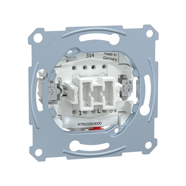 Выключателя мех-м, MERTEN, MTN3150-0000, кнопочного 1 клавишного