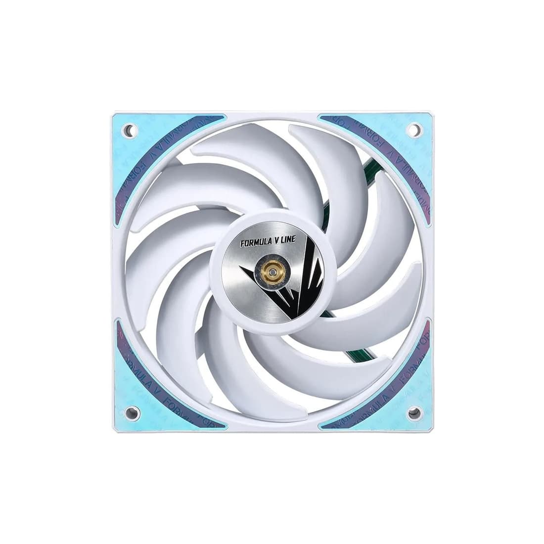 Комплект кулеров для кейса, Formula V, AIR BRIDGE PLUS WH, 3х120мм ARGB, 300-1300±10%об.мин, 39.6CFM, 27.2dB(A), 4pin, Белый