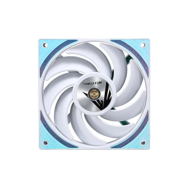 Комплект кулеров для кейса, Formula V, AIR BRIDGE PLUS WH, 3х120мм ARGB, 300-1300±10%об.мин, 39.6CFM, 27.2dB(A), 4pin, Белый