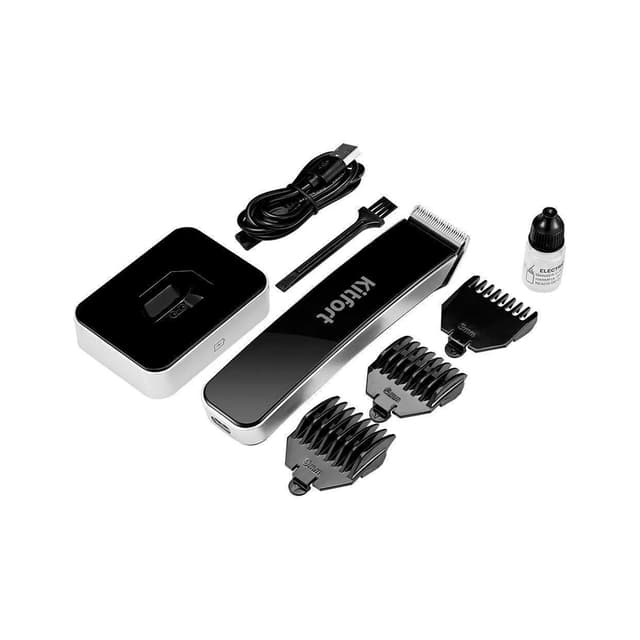 Триммер, Kitfort, KT-3108, Длина стрижки 3-9 мм, 4 становок длины, 3 насадки, Ширина ножа 35 мм, Время работы до 60 мин, Время зарядки 2-2.5 ч, Питание от аккумулятора, Вибрационный мотор, Сухой способ чистки, 600 мА/ч, Мощность 5 Вт, Чёрный