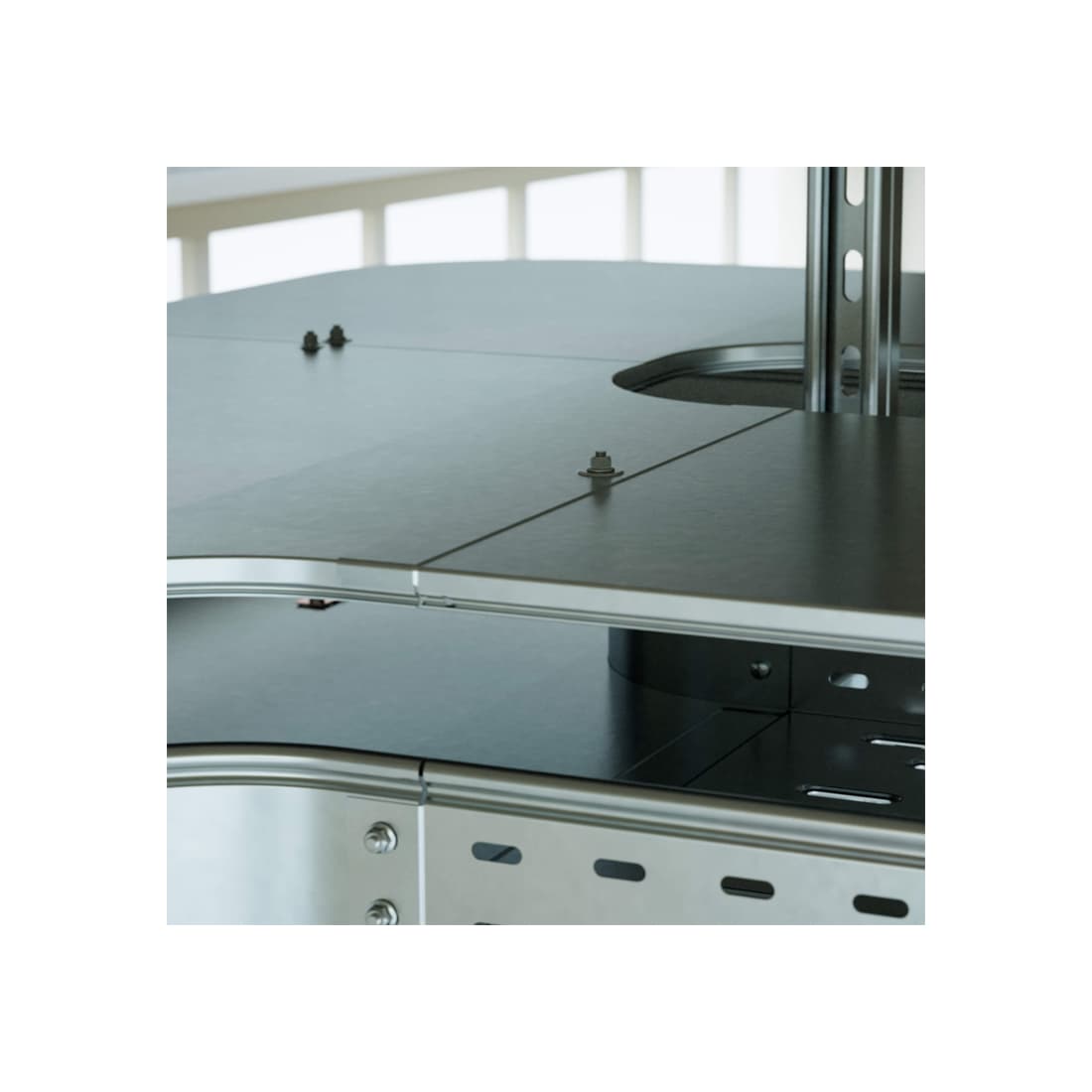 Крышка с заземлением на лоток, DKC, 35520, осн.50, L3000