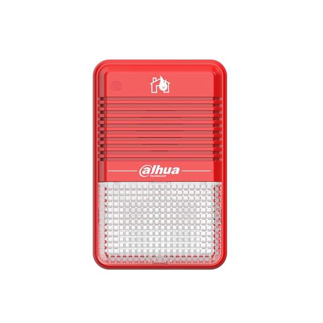 Оповещатель пожарный комбинированный (световой-звуковой), Dahua, DHI-HY-C151, Простая установка, Низкая вероятность ошибок при подключении (полярность не важна), Стабильная работа, встроенный микропроцессор.