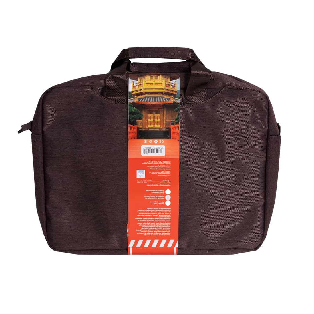 Сумка для ноутбука, XG, Hong Kong 15.6", (XGB-640-15.6), 15.6", Лёгкая, Внешнее отделение на молнии, 1 внутреннее отделение, Полиэстер, коричневый