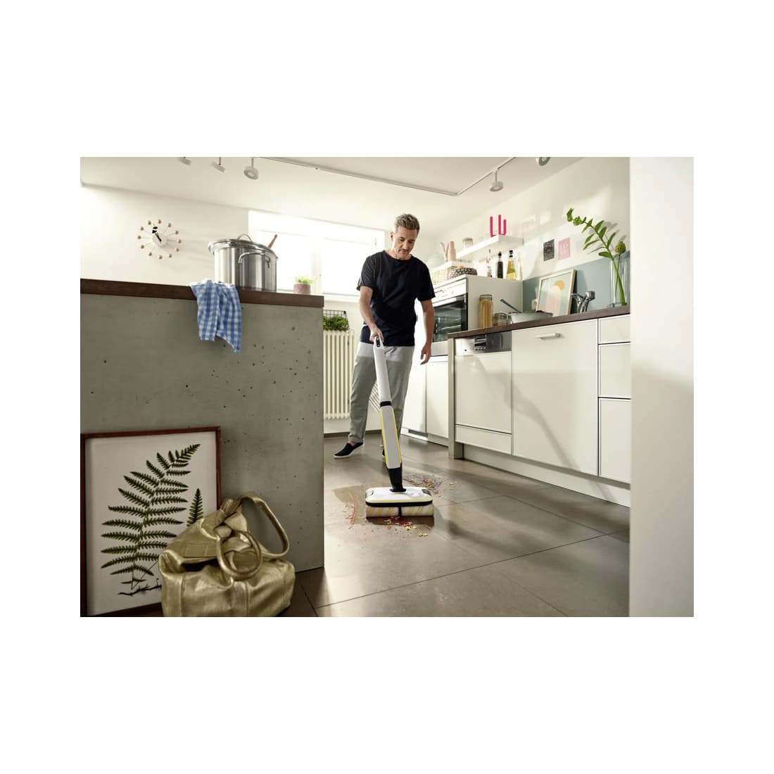 Аппарат для мытья пола, KARCHER, FC 7 Cordless 1.055-701.0, Производительность по площади: До (175) м, Время работы: До (35) минут