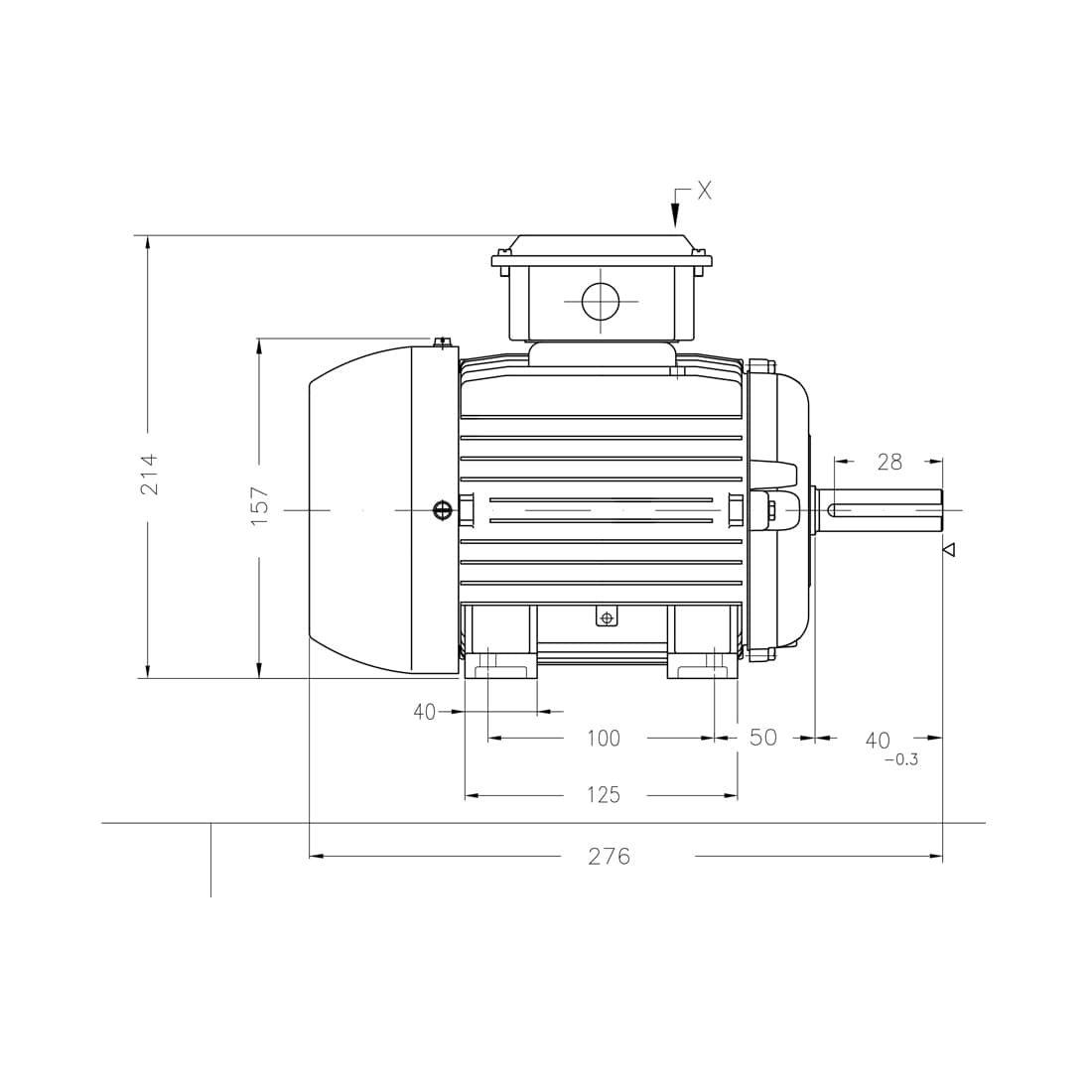 Асинхронный электродвигатель, WEG, 16803815, AM W20 -80, 1.1 kW, 2 Пол, B3T, 220-240/380-415//440-460 В, 50 Гц, IE1, IP55, std.