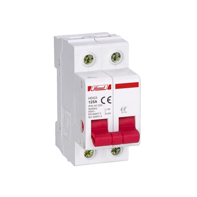Выключатель-разъединитель, Himel, HDG3263, HDG3 2Р 63А