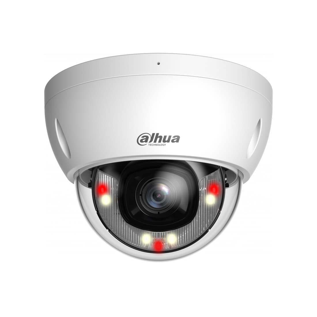 IP видеокамера, Dahua, DH-IPC-HDBW2549E-S-IL, купольная, 5MP, H.264+/H.265+, 1/2.9" CMOS, 12 VDC