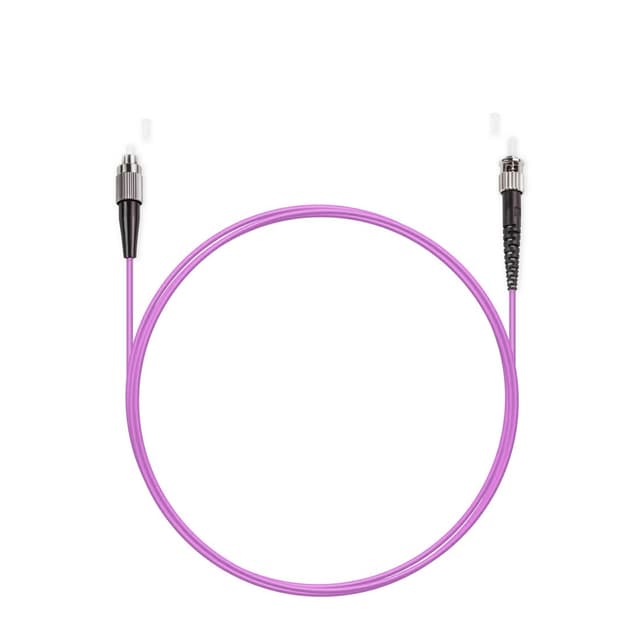 Патч корд оптоволоконный,, FC/UPC-ST/UPC MM OM3 50/125 Simplex 3.0мм 1 м, LSZH