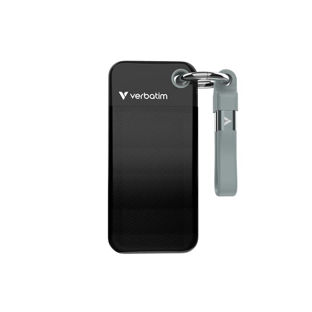 Внешний SSD диск, Verbatim, Pocket SSD, 32194, 2TB, Type-C, Чёрный