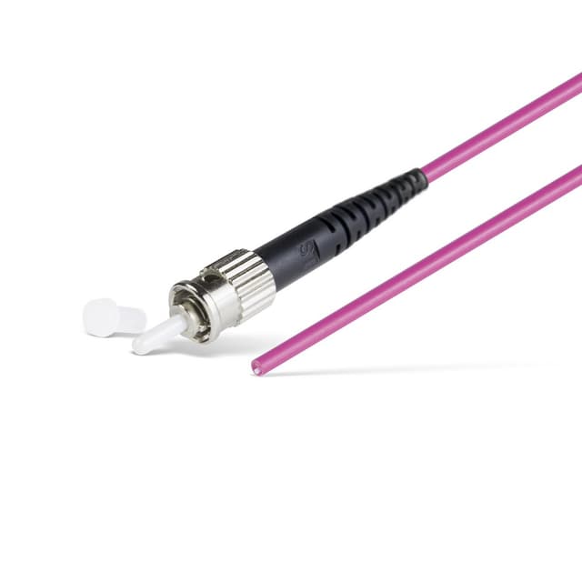 Пигтейл Оптический,, ST/UPC MM OM4 50/125 0.9 мм 1.5 м, LSZH, Пол. Пакет