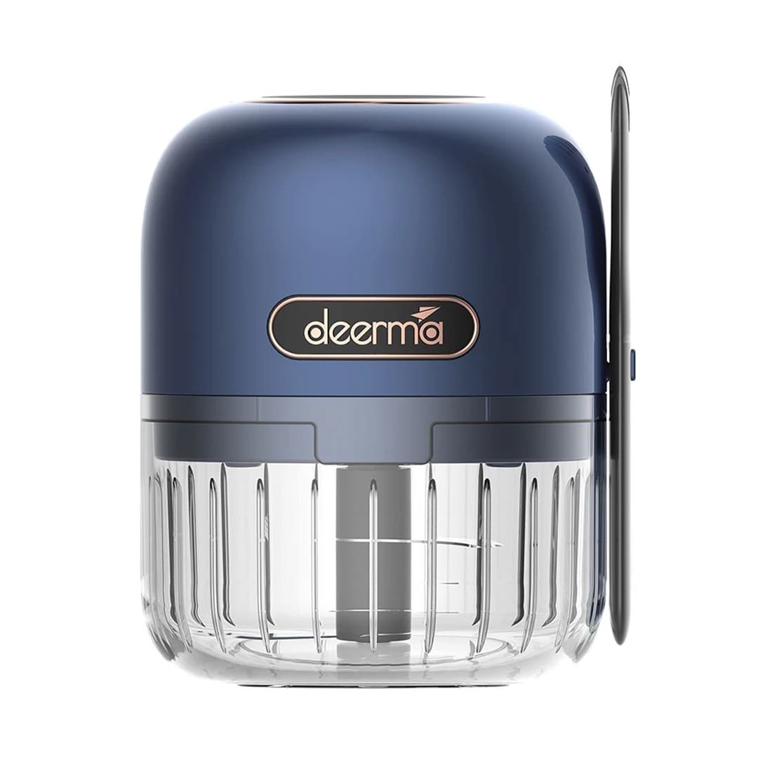 Беспроводной измельчитель, Deerma, JS100, Беспроводной и компактный, 28000 об/мин, Объем чаши 150 мл, Емкость аккумулятора 1500 мАч, Зарядка через USB-Type C, Время зарядки до 2 часов, 30 циклов работы от одного заряда, Контроль степени измельчения, ABS-пластик