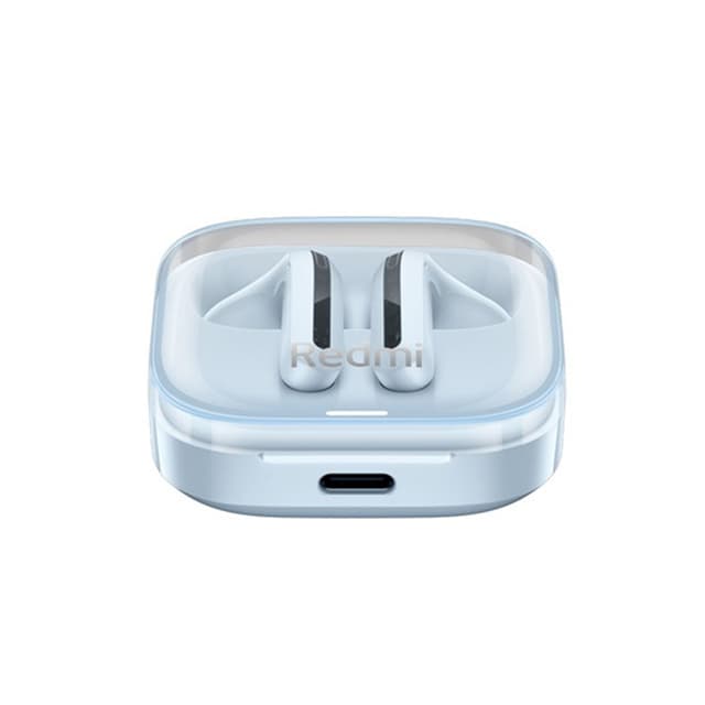 Наушники, Redmi, Buds 6 Active Blue, M2344E1/BHR8394GL, Bluetooth 5.4, 14,2-миллиметровый драйвер, Активное шумоподавление, 30 часов автономной работы, 6 часов на одном заряде, 37мАч (наушники), 475 мАч (зарядный кейс), Размер наушников 32*17,8*18,5мм, Type-C, Время зарядки 2 часа, Вес 4 гр (наушник)/35гр (общий вес), Размер зарядного кейса 49*48,6*23мм, Дальность действия соединения 10м, Голубой