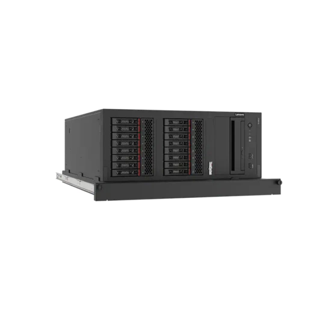 Сервер, Lenovo, ThinkSystem ST250 V3 7DCEA02VEA, Xeon E-2468 (8C 2.6GHz 16MB Cache/65W), 1x32GB, O/B, 2.5" HS (8), 5350-8i, HS 800W Titanium, XCC2 Platinum, No DVD