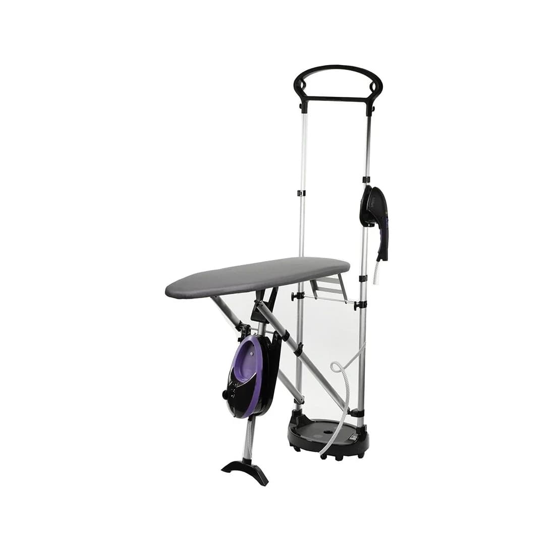 Гладильная система, Kitfort, КТ-992-1, Мощность 1200 Вт, Время непрерывной работы 30 мин , Интенсивность подачи пара 25 г/мин, Объем бака для воды 800 мл , Цвет Черно-фиолетовый