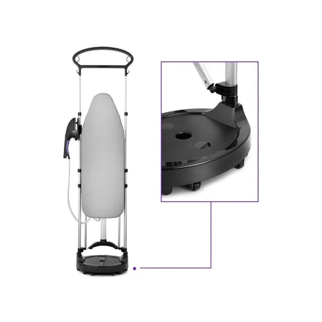 Гладильная система, Kitfort, КТ-992-1, Мощность 1200 Вт, Время непрерывной работы 30 мин , Интенсивность подачи пара 25 г/мин, Объем бака для воды 800 мл , Цвет Черно-фиолетовый