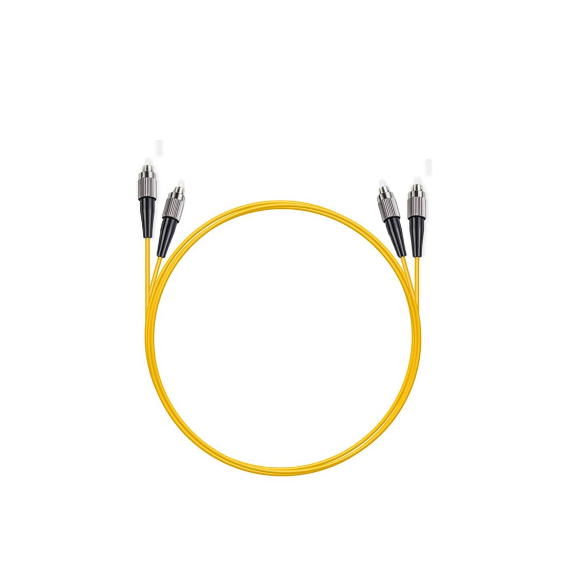 Патч корд оптоволоконный,, FC/UPC-FC/UPC SM 9/125 Duplex 2.0мм 1 м, LSZH