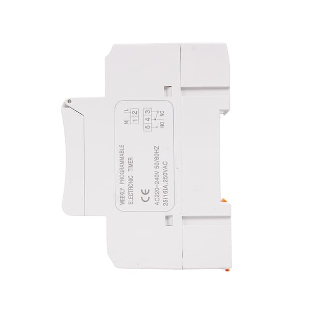 Таймер цифровой, Deluxe, THC15A AC 220V, недельный, (аналог ТЭ-15)