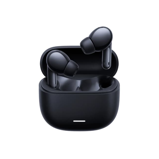 Наушники, Redmi, Buds 6 Lite Black, BHR8653GL/M2349E1, 45 mAh (Наушники), 480 mAh (зарядный кейс), Время работы 7 ч (активное шумоподавление откл.), 38 ч (активное шумоподавление откл.), 37*21,4*23,45 мм (наушники), 57*55,95,26,85 мм (зарядный кейс), Type-C, Время зарядки 2 ч, Bluetooth 5.3, Вес 4,2гр (наушники), 38,5 гр (общий), 57*55,95*26,85мм (кейс), Дальность беспроводного соединения 10м, Черный