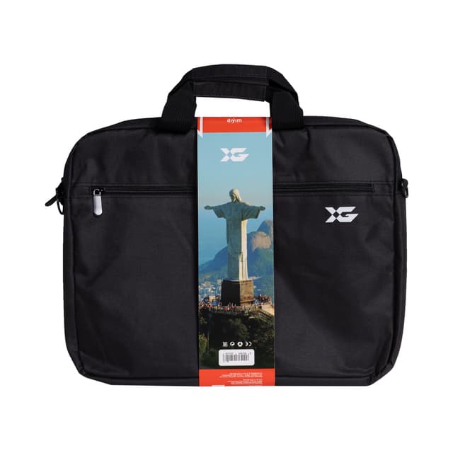Сумка для ноутбука, XG, Rio 15.6" (XGNB-101B), 15.6", Лёгкая, Внешнее отделение на молнии, 1 внутреннее отделение, Полиэстер, Чёрный