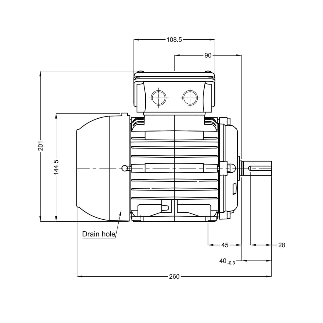 Асинхронный электродвигатель, WEG, 17376511, WGOST-71, 0.55 kW, 2 Пол, B3T, 220/380 В, 50 Гц, IE1, IP55, Std.