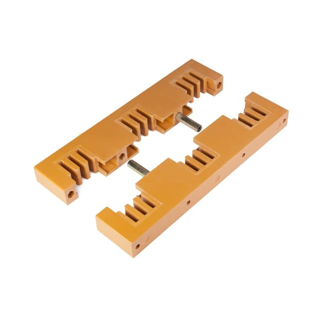 Держатель шин, Deluxe, ШД-3/3 (10*120), 150 мм тройной