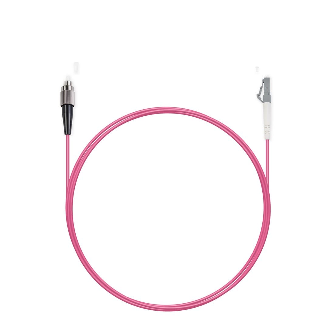 Патч корд оптоволоконный,, FC/APC-LC/UPC SM 9/125 Duplex 3.0мм 1 м, LSZH