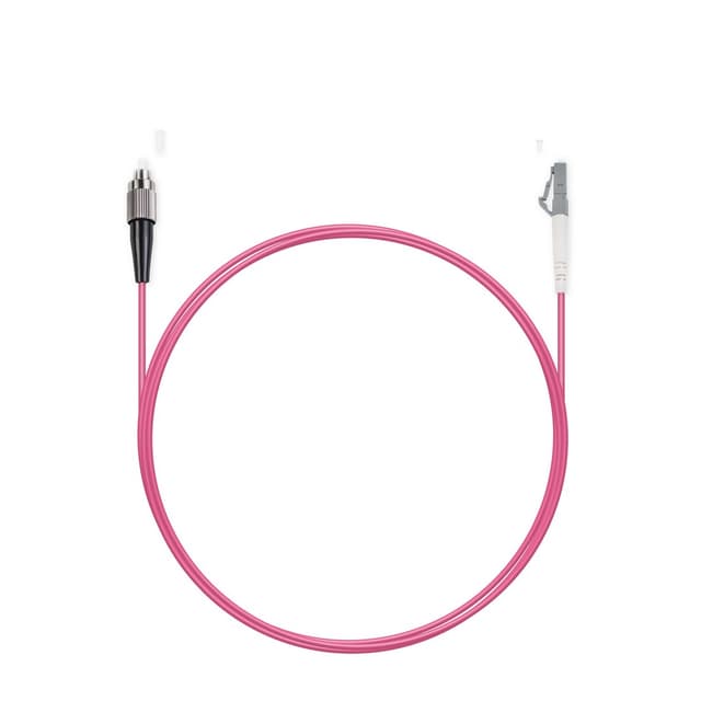 Патч корд оптоволоконный,, FC/APC-LC/UPC SM 9/125 Duplex 3.0мм 1 м, LSZH