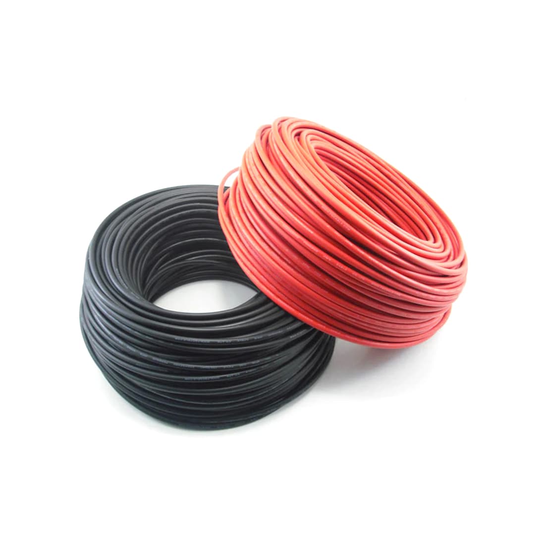 Провод для соединения солнечных панелей, SVC, 4 кв.мм, Двойная изоляция, Номинальный ток 30А, Сопротивление 5.12 Ом, Номинальное напряжение DC-1800В, AC-1000В.