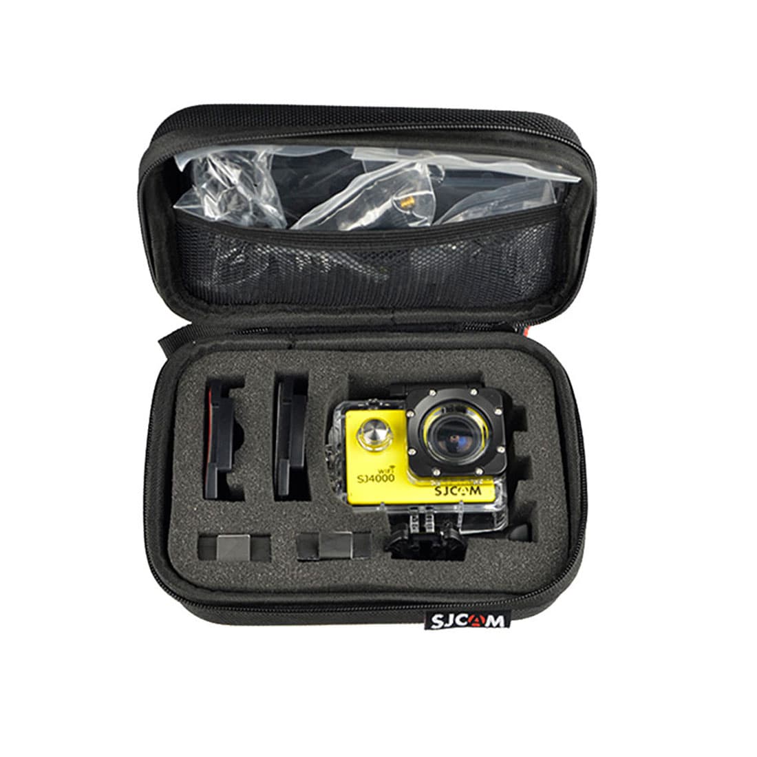 Защитный кейс для экшн-камеры, SJCAM, Medium, средний, твердый пластик, 16*12*8 см, черный