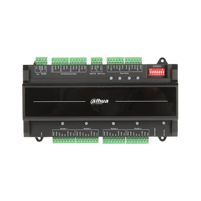 Контроллер доступа, Dahua, DHI-ASC2204B-S, Автономный считыватель, стандартное PoE и 12 В